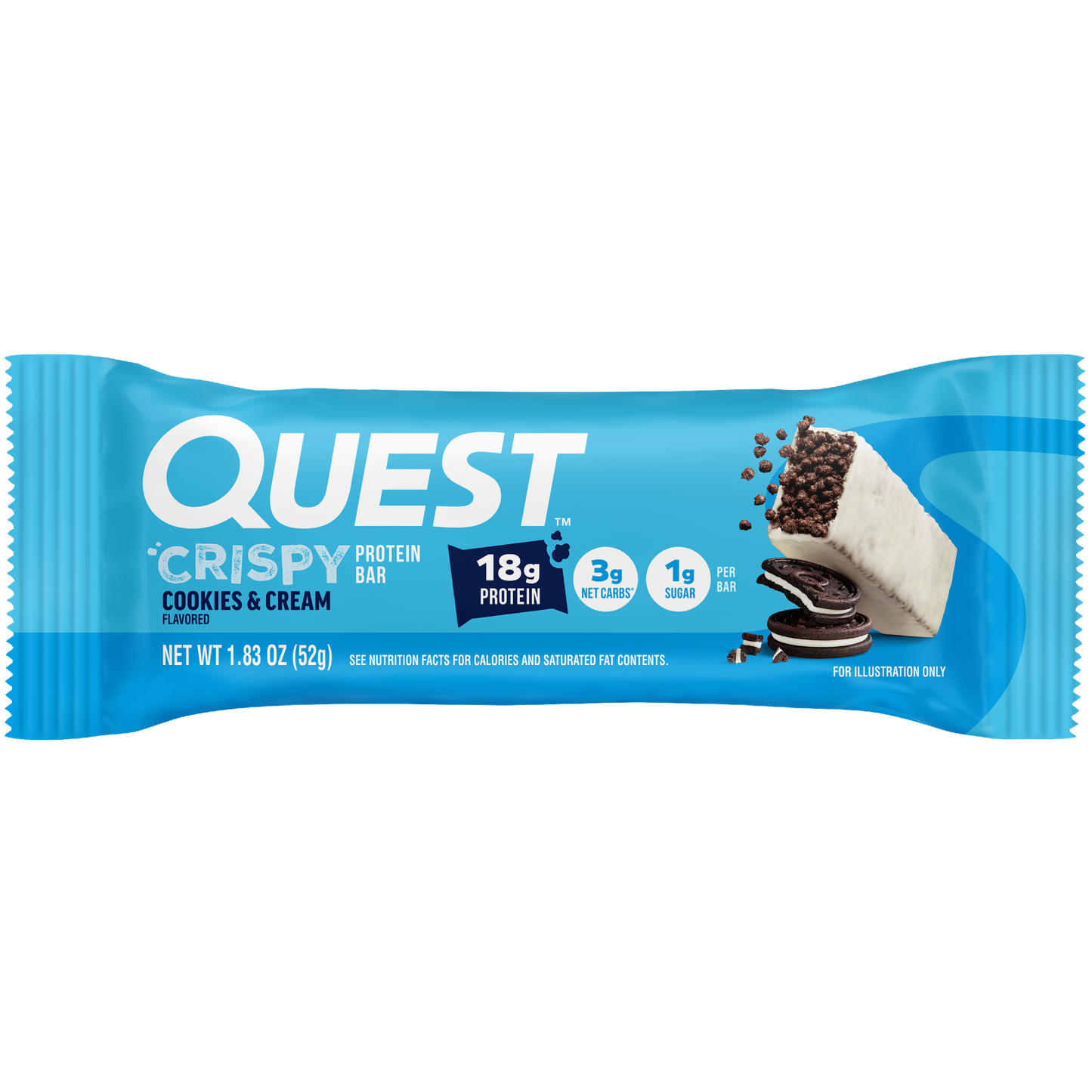 cookies-and-cream-crispy-hero-protein-bars-h8 400110_QN_USA_Pkg_Crispy_ProteinBar_CAC_Wrapper_3D_Front_Force.png